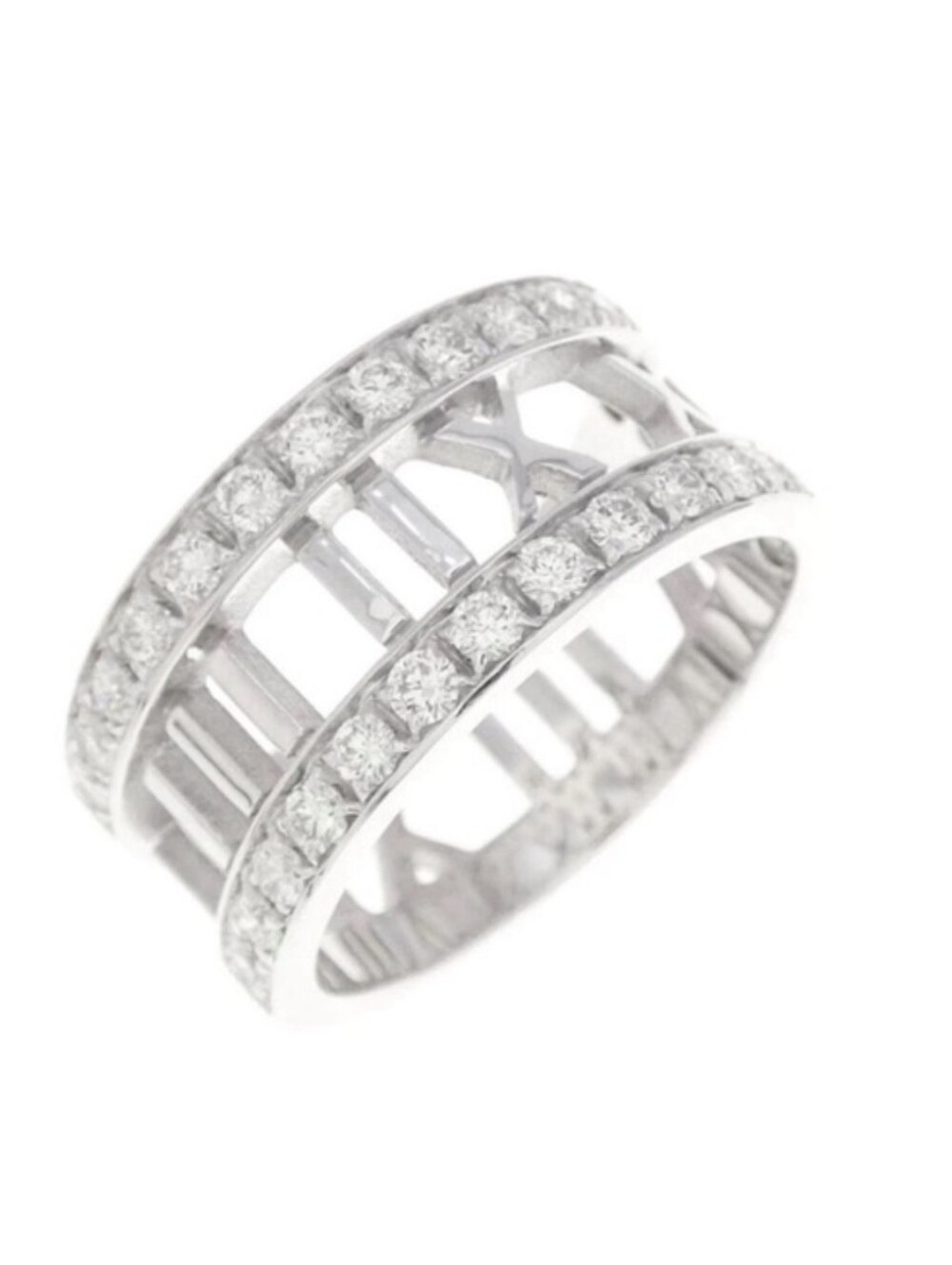 Tiffany Diamond White Gold Ring